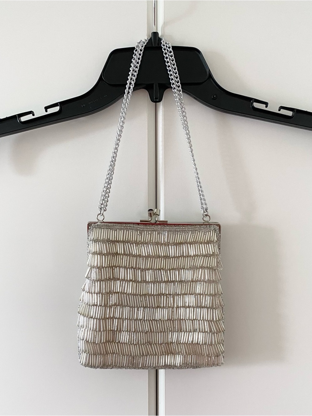 Vintage Artel Montreal Beaded Kisslock Evening Handbag